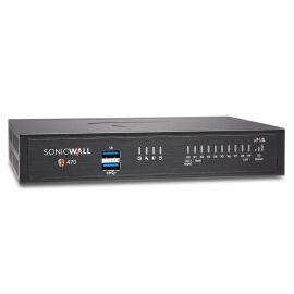 SonicWall 02-SSC-6385 8-Ports Ethernet Desktop TZ470 Security Appliance