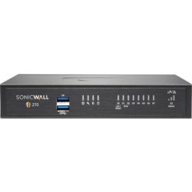 SonicWall 02-SSC-6447 8-Ports Ethernet Desktop TZ270 Security Appliance