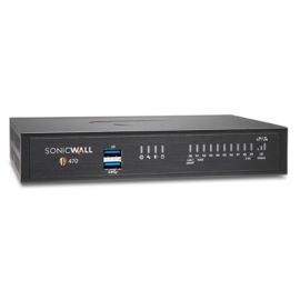 SonicWall 02-SSC-6792 8-Ports Ethernet Desktop TZ470 Security Appliance