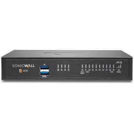 SonicWall 02-SSC-6797 8-Ports Ethernet Desktop TZ470 Security Appliance
