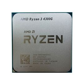 AMD 100-000000144 Ryzen 3 4300G Quad-Core 4.0GHz Processor