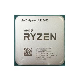 AMD 100-000000159 Ryzen 3 3300X Quad-Core 4.3GHz Processor