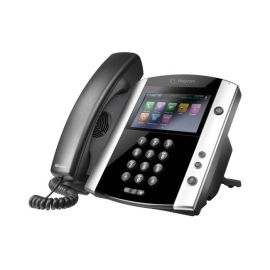 Polycom 2200-44600-025 16-Lines Dual-Port Ethernet VVX 600 VoIP Phone
