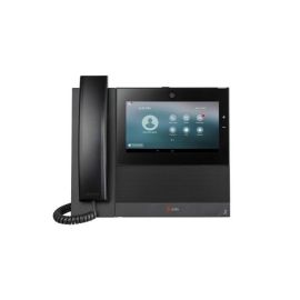 Polycom 2200-49750-025 Dual-Port Ethernet Bluetooth Wi-Fi CCX 700 VoIP Phone