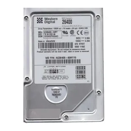 Western Digital AC26400-00RTT0 Caviar 6.4GB EIDE Server Hard Drive