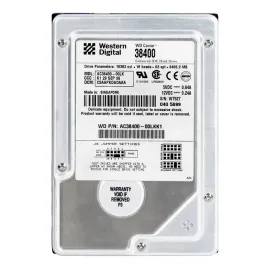 Western Digital AC38400-00LK Caviar 8.4GB EIDE Server Hard Drive