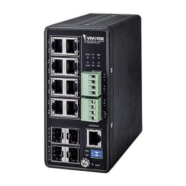 Vivotek AW-IHT-1271 8-Ports PoE+ VivoCam Network Switch