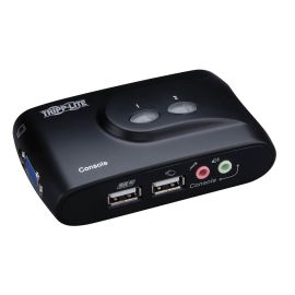 Tripp Lite B004-VUA2-K-R Dual-Ports Desktop KVM Switch