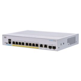 Cisco CBS250-8PP-E-2G-NA Layer 3 Rack-mountable Business 250 Network Switch