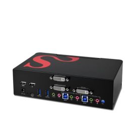 SIIG CE-DV0111-S1 Dual-Ports DVI KVM Switch
