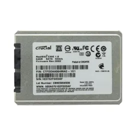 Crucial CTFDDAA064MAG-1G1 RealSSD C300 64GB SATA 6Gb/s Solid State Drive (SSD)