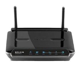 Belkin F5D82334 Single Band 2.4GHz Wirelesss Router