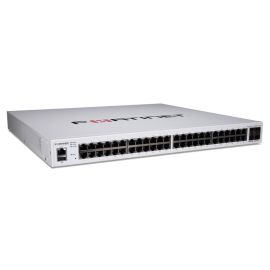 Fortinet FS-448E-POE Layer 3 Rack-mountable FortiSwitch Secure Campus Network Switch
