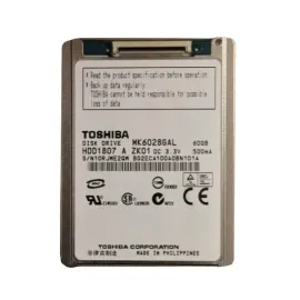 HDD1807 Toshiba 60GB Ultra ATA / 100 1.8-inch Laptop Hard Drive
