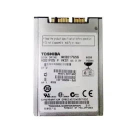 HDD1F05 Toshiba 80GB SATA 1.5Gb/s 1.8-inch Laptop Hard Drive