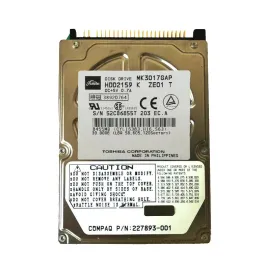 Toshiba HDD2159L 30GB Ultra ATA / 100 Laptop Hard Drive