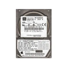 HDD2190 Toshiba 40GB Ultra ATA / 100 2.5-inch Laptop Hard Drive