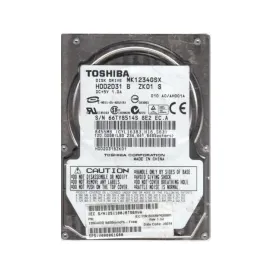 HDD2D31B Toshiba 120GB SATA 1.5Gb/s 2.5-inch Laptop Hard Drive