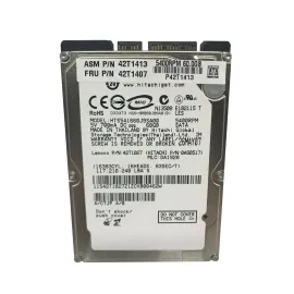 Hitachi HTS541660J9SA00 Travelstar 5K160 60GB Ultra ATA / 100 Laptop Hard Drive