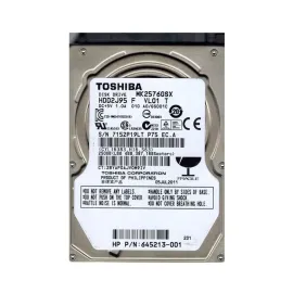 MK2576GSX Toshiba 250GB SATA 3Gb/s 2.5-inch Laptop Hard Drive