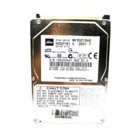 Toshiba MK3021GAS 30GB Ultra ATA / 100 Laptop Hard Drive