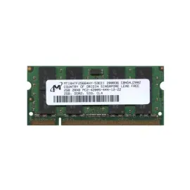 Micron MT16HTF25664HY-53EE1 2GB DDR2 SoDimm Laptop Memory