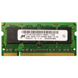 Micron MT16HTS51264HY-800A1 4GB DDR2 SoDimm Laptop Memory