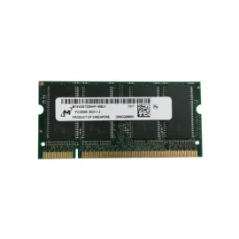 Micron MT4VDDT3264HY-40BJ1 256MB DDR SoDimm Laptop Memory