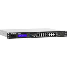 Qnap QGD-1602P-C3558-8G-US 16-Ports Ethernet Smart Edge QGD-1602P Network Switch