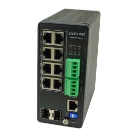 Transition Networks SISPM1040-582-LRT 8-Ports PoE+ Network Switch