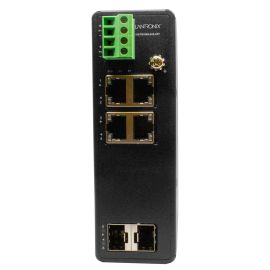 Transition Networks SISTG1040-242-LRT Quad-Ports Network Switch