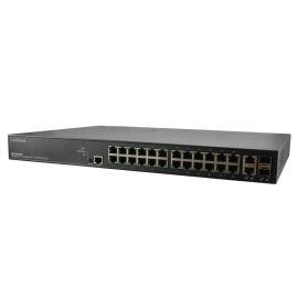 Transition Networks SM24TBT2DPB-2XPS 24-Ports PoE+ Network Switch