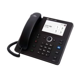 AudioCodes TEAMS-C455HDPS-DBW 8-Lines Dual-Port Ethernet C455HD VoIP Phone
