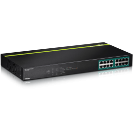TRENDnet TPE-TG160G 16-Ports PoE+ Network Switch