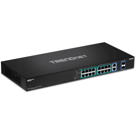 TRENDnet TPE-TG182F 16-Ports PoE+ Network Switch