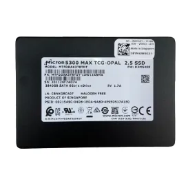 W6G21 Dell 3.84TB SATA 6Gb/s 2.5-inch Solid State Drive (SSD)