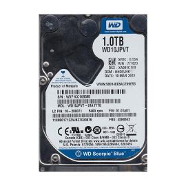 Western Digital WD10JPVT-26A1YT0 Scorpio Blue 1TB SATA 3Gb/s Laptop Hard Drive
