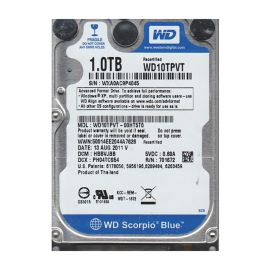 Western Digital WD10TPVT-00HT5T0 Scorpio Blue 1TB SATA 3Gb/s Desktop Hard Drive