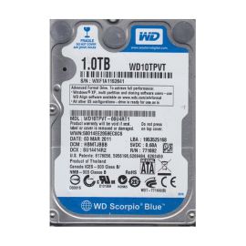 Western Digital WD10TPVT-00U4RT1 Scorpio Blue 1TB SATA 3Gb/s Desktop Hard Drive