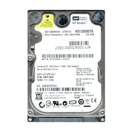 Western Digital WD1200BEVS-07RST0 Scorpio 120GB SATA 1.5Gb/s Laptop Hard Drive