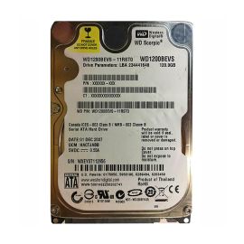 Western Digital WD1200BEVS-11RST0 Scorpio 120GB SATA 1.5Gb/s Laptop Hard Drive