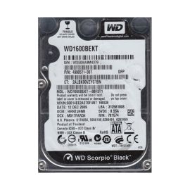 Western Digital WD1600BEKT-60F3T1 Scorpio Black 160GB SATA 3Gb/s Desktop Hard Drive