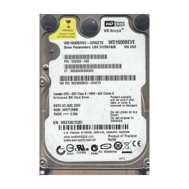Western Digital WD1600BEVE-22WZT0 Scorpio Blue 160GB IDE Desktop Hard Drive