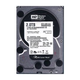 Western Digital WD2002FAEX-007BA0 Black 2TB SATA 6Gb/s Desktop Hard Drive