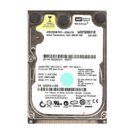 Western Digital WD2500BEVE-00WZT0 Scorpio Blue WD2500BEVE 250GB IDE Desktop Hard Drive