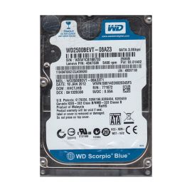 Western Digital WD2500BEVT-08A23T1 Scorpio Blue 250GB SATA 3Gb/s Laptop Hard Drive