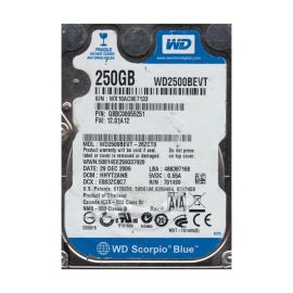 Western Digital WD2500BEVT-26ZCT0 Scorpio Blue 250GB SATA 3Gb/s Laptop Hard Drive