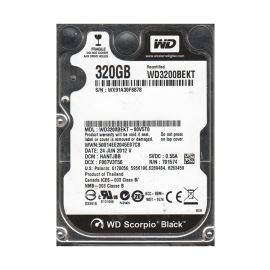 Western Digital WD3200BEKT-00V5T0 Scorpio Black 320GB SATA 3Gb/s Desktop Hard Drive