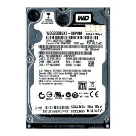 Western Digital WD3200BEKT-08PVM Scorpio Black 320GB SATA 3Gb/s Desktop Hard Drive