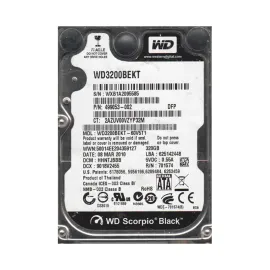 Western Digital WD3200BEKT-60V5T1 Scorpio Black 320GB SATA 3Gb/s Desktop Hard Drive